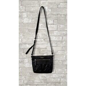Cole Haan Pebble Leather Crossbody Bag Womens Purse Adjustable Strap Pockets